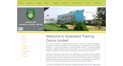 Desktop Screenshot of greenlandtrainingltd.com